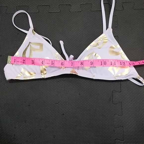 NWOT J.Crew Lilac bikini with gold hearts xs - Picture 6 of 7